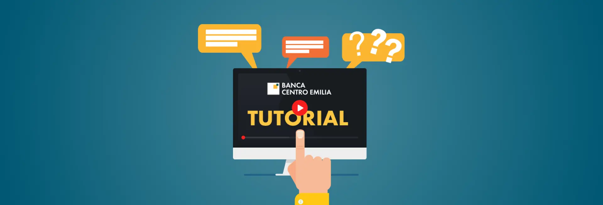 Banner Interno Banca Centro Emilia Tutorial 1325X520