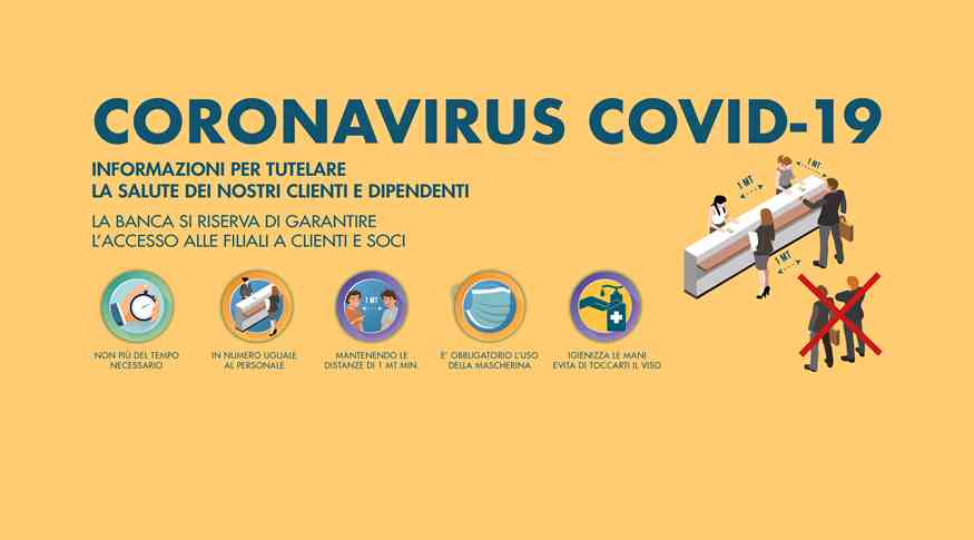 Banca Centro Emilia Coronavirus Avccesso In Filiale Giugno SITO Banner Home