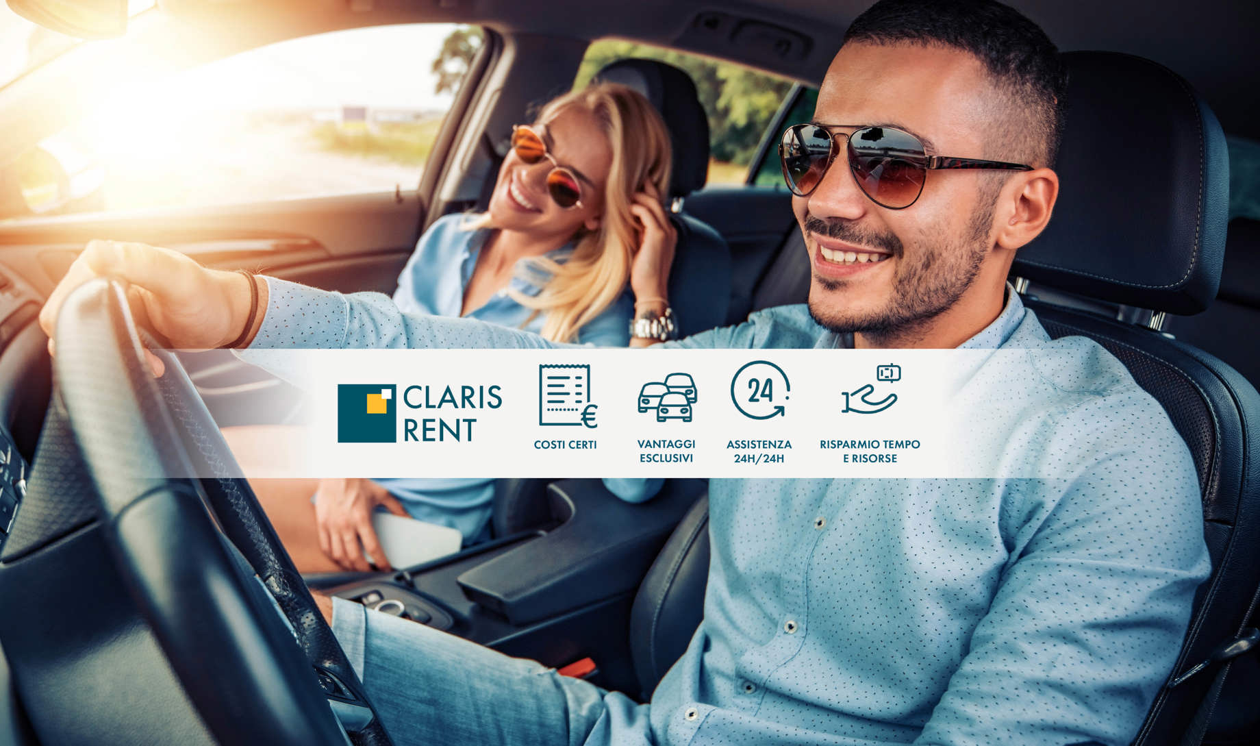 Guarda le ultime offerte a te riservate di Claris Rent.