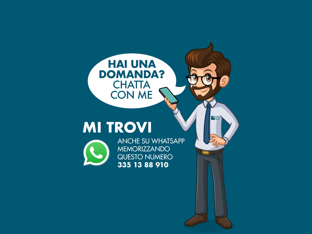 Hai dei dubbi? Ci trovi anche su WhatsApp!
