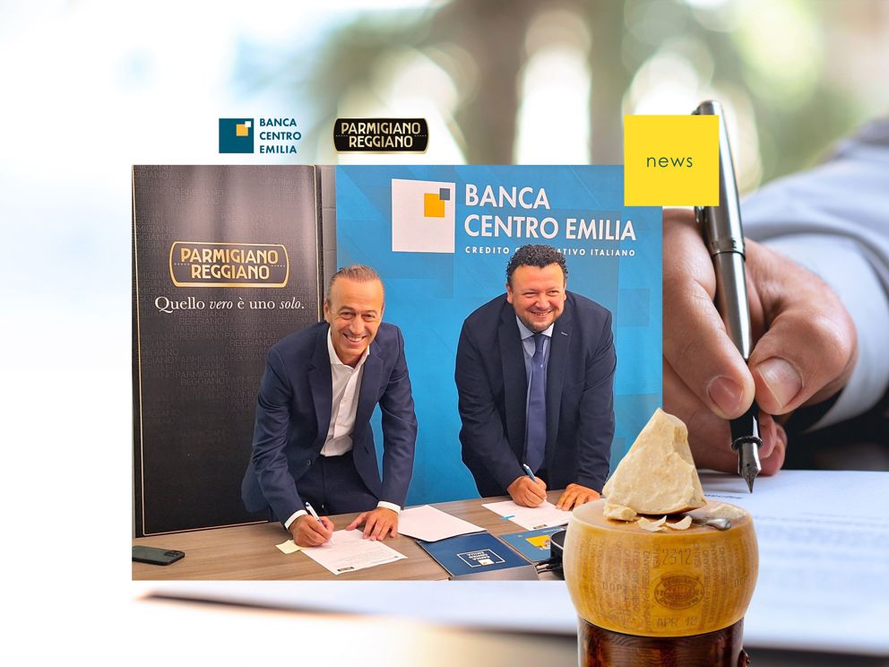 Accordo firmato tra Banca Centro Emilia e il Consorzio Parmigiano