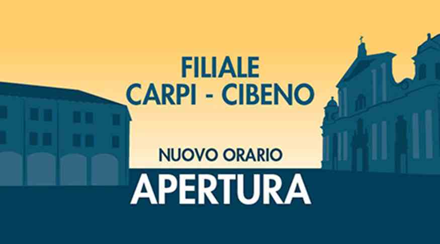 Anteprima News Sito Nuovo Orario CIBENO Banca Centro Emilia