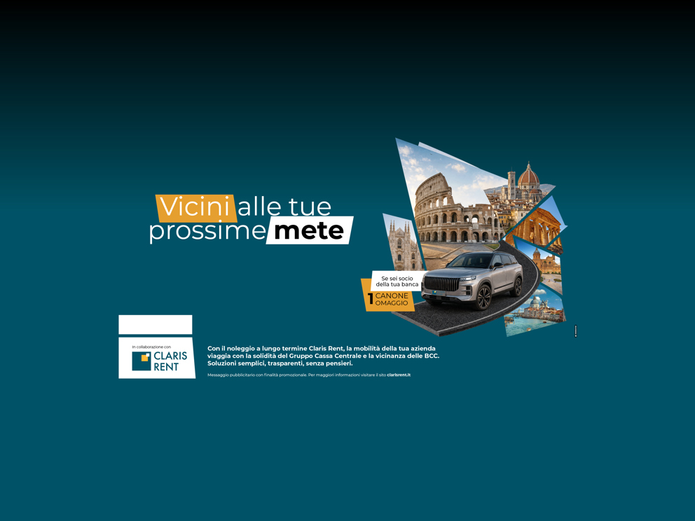 Dal 14 settembre nuove offerte per il noleggio a lungo termine 